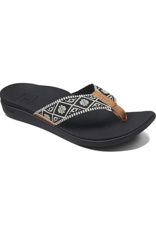Reef Schoenen^Bad /beach slipper dames zwart