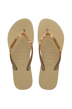 Havaianas Accessoires^Bad /beach slipper meisjes goud