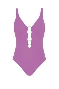 Opera Outlet|Sport Style^Bad/beach dames badpak modecup paars