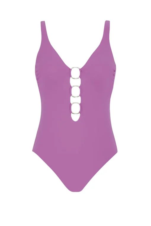 Opera Outlet|Sport Style^Bad/beach dames badpak modecup paars