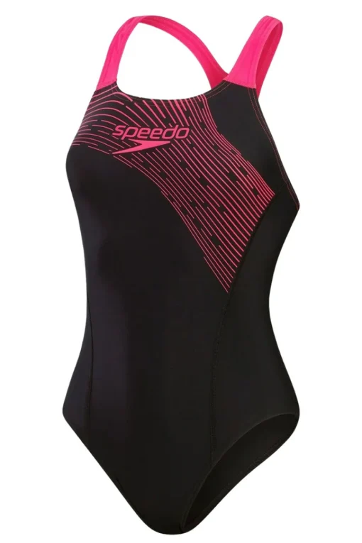Speedo Sport Style|Sportswear^Bad/beach dames badpak sport zwart