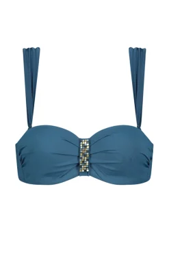 Cyell Outlet|Sport Style^Bad/beach dames bikini top blauw