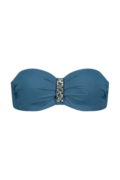 Cyell Outlet|Sport Style^Bad/beach dames bikini top blauw