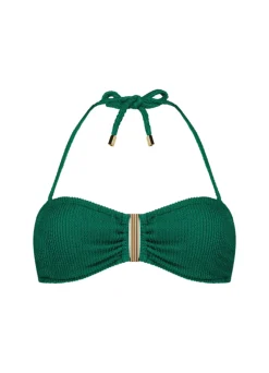 Beachlife Outlet|Sport Style^Bad/beach dames bikini top groen