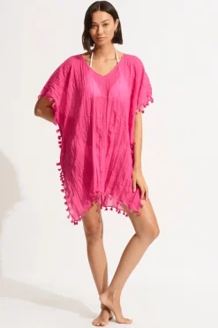 Seafolly Outlet|Sport Style^Bad/beach dames blouse strand rose