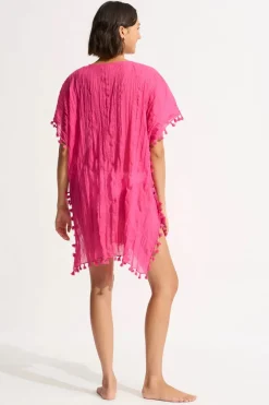 Seafolly Outlet|Sport Style^Bad/beach dames blouse strand rose