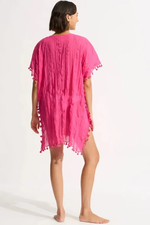 Seafolly Outlet|Sport Style^Bad/beach dames blouse strand rose