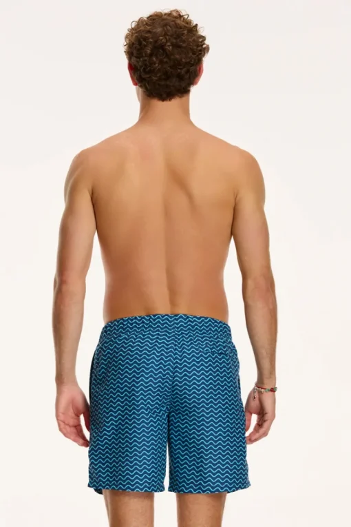 Shiwi Sport Style^Bad/beach heren zwemshort blauw