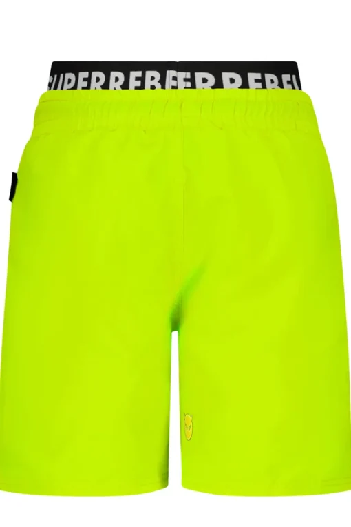 Superrebel Sport Style^Bad/beach jongens zwemshort geel