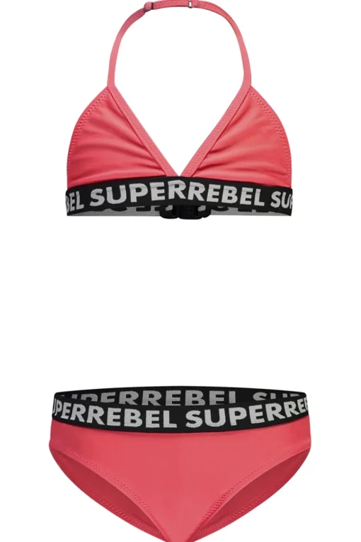 Superrebel Sport Style^Bad/beach meisjes bikini rood
