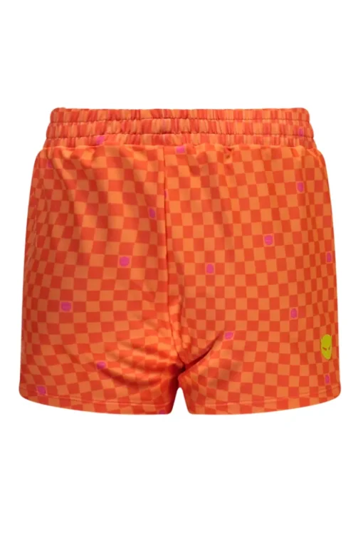 Superrebel Sport Style^Bad/beach meisjes short oranje
