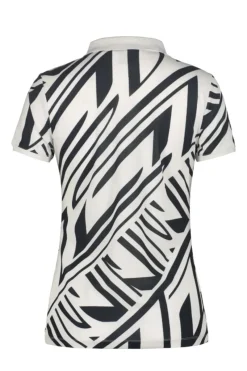 Luhta Sport Style|Sportswear^Casual dames polo km wit