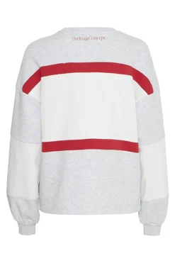 The Jogg Concept Sport Style|Sportswear^Casual dames sweater grijs