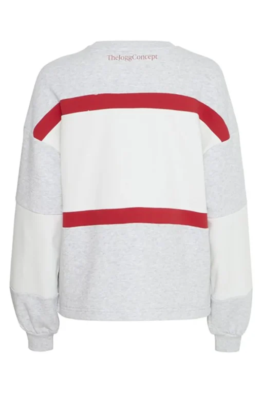 The Jogg Concept Sport Style|Sportswear^Casual dames sweater grijs