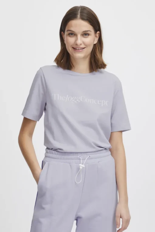 The Jogg Concept Outlet|Sport Style^Casual dames t-shirt km paars