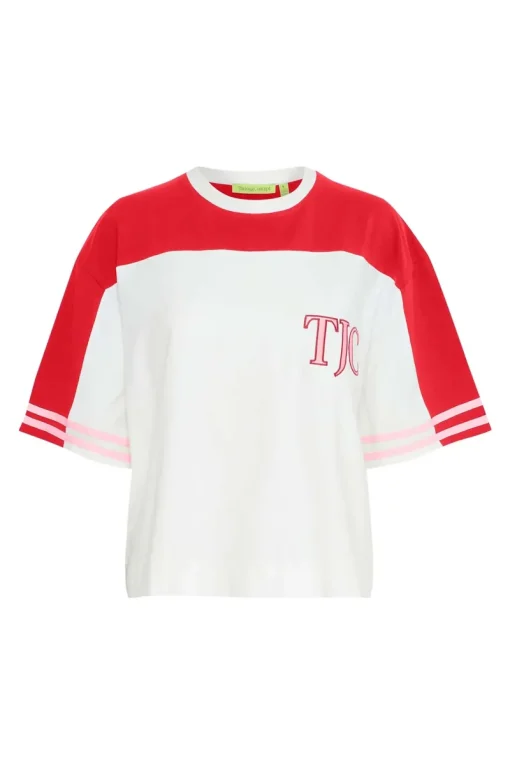 The Jogg Concept Sport Style|Sportswear^Casual dames t-shirt km wit