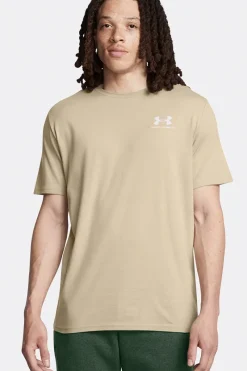 Under Armour Sport Style|Sportswear^Casual heren t-shirt km bruin