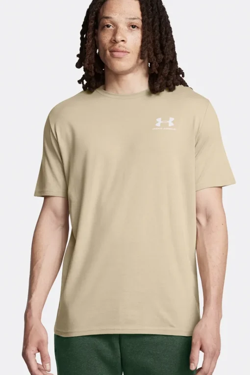 Under Armour Sport Style|Sportswear^Casual heren t-shirt km bruin