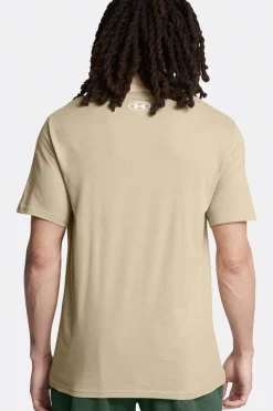 Under Armour Sport Style|Sportswear^Casual heren t-shirt km bruin