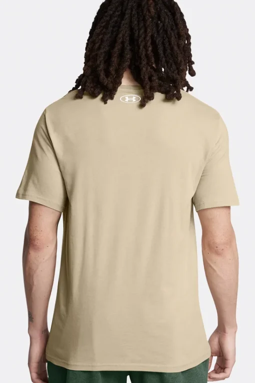Under Armour Sport Style|Sportswear^Casual heren t-shirt km bruin