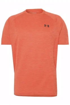 Under Armour Sport Style|Sportswear^Casual heren t-shirt km oranje