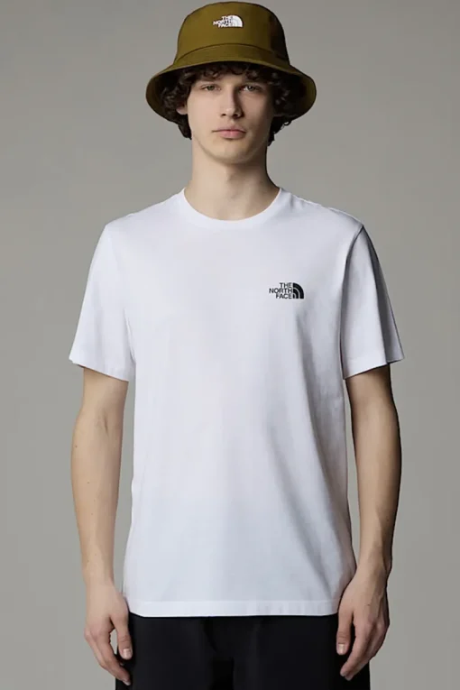 The North Face Sport Style|Sportswear^Casual heren t-shirt km wit