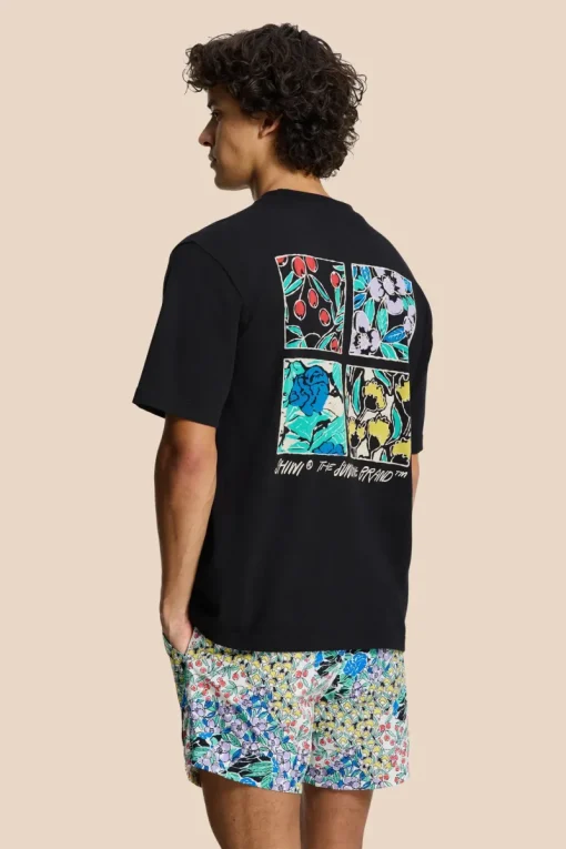 Shiwi Sport Style|Sportswear^Casual heren t-shirt km zwart