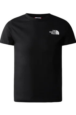 The North Face Sport Style^Casual jongens t-shirt km zwart