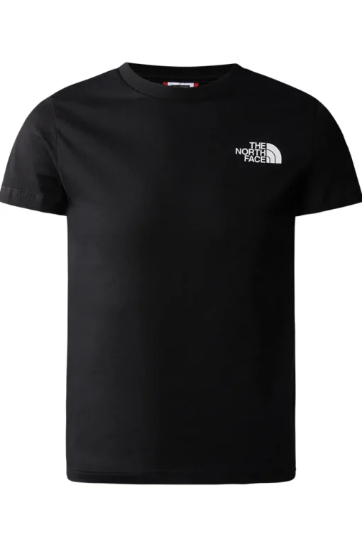 The North Face Sport Style^Casual jongens t-shirt km zwart