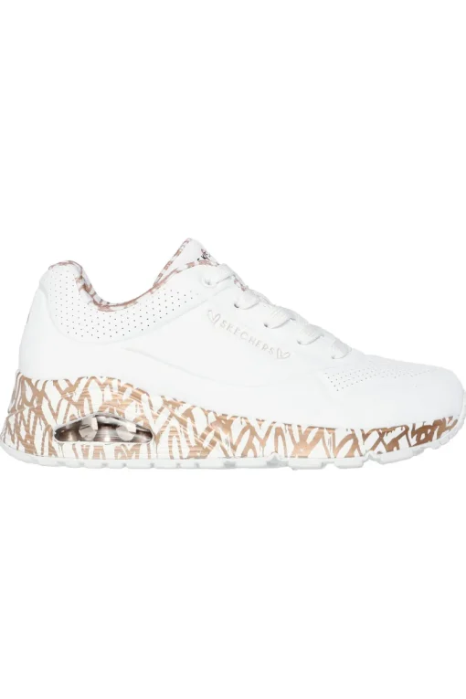 Skechers Schoenen^Casual sneaker d wit