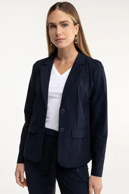 Studio Anneloes Jeans & Casuals|Blazers^Dames blazer blauw
