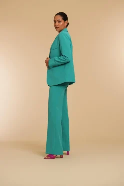 Geisha Outlet^Dames blazer blauw