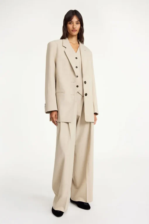 By Malene Birger Designer^Dames blazer bruin