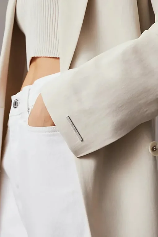 Calvin Klein Outlet^Dames blazer bruin