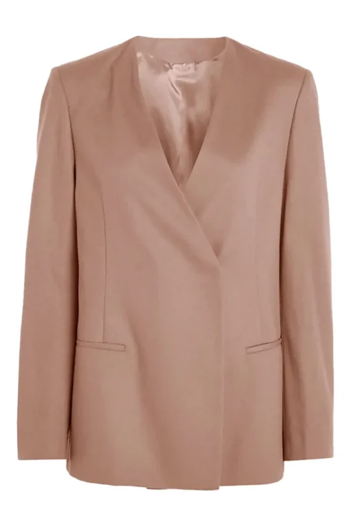 Calvin Klein Outlet^Dames blazer bruin