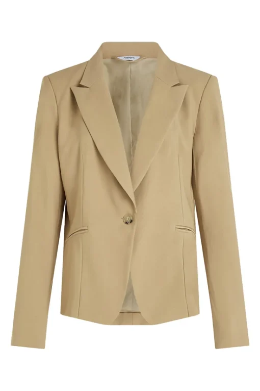 Penn&Ink N.Y. Outlet^Dames blazer bruin