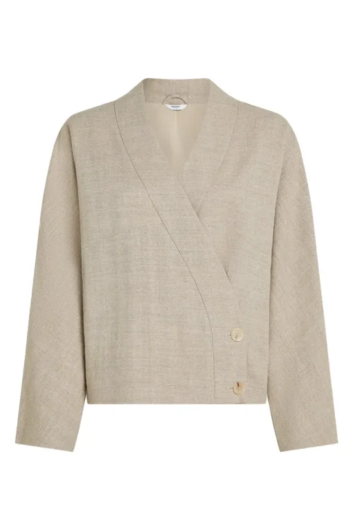 Penn&Ink N.Y. Jeans & Casuals|Blazers^Dames blazer ecru
