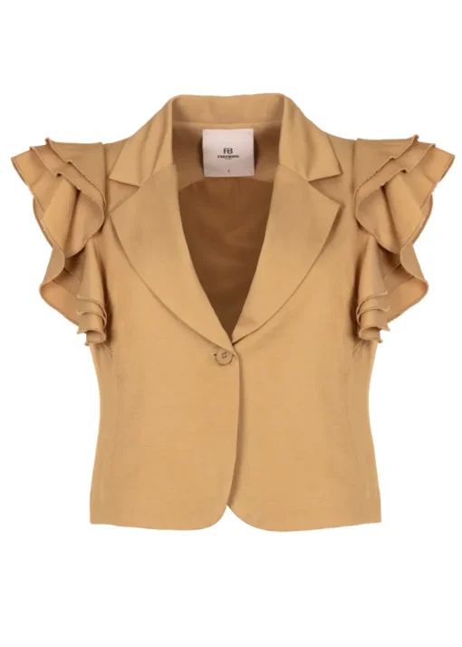 Freebird Jeans & Casuals|Blazers^Dames blazer ecru