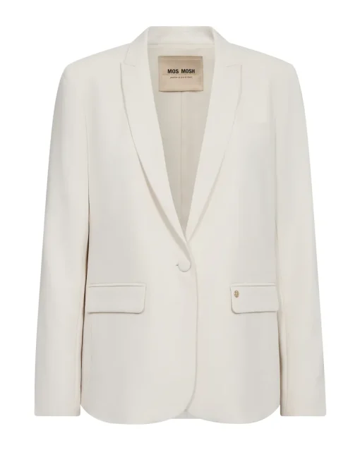 Mos Mosh Jeans & Casuals|Blazers^Dames blazer ecru