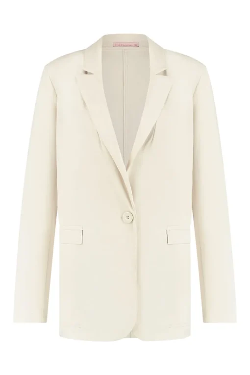 Studio Anneloes Jeans & Casuals|Blazers^Dames blazer ecru
