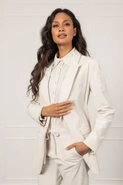 Studio Anneloes Jeans & Casuals|Blazers^Dames blazer ecru
