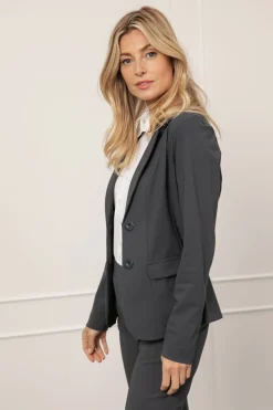 Studio Anneloes Outlet^Dames blazer grijs