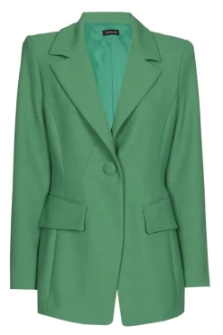 Caroline Biss Outlet^Dames blazer groen