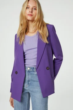 Fabienne Chapot Outlet^Dames blazer paars
