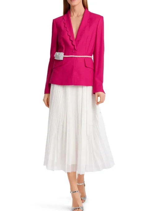 Marc Cain Outlet^Dames blazer paars