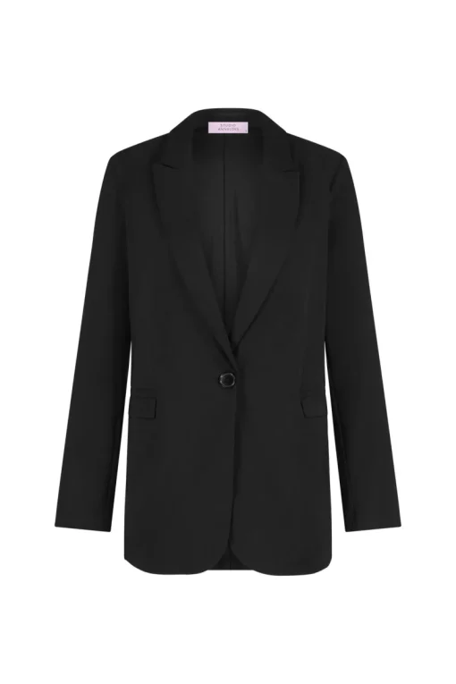 Studio Anneloes Jeans & Casuals|Blazers^Dames blazer zwart
