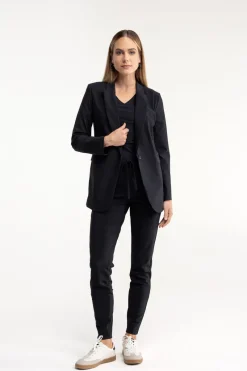 Studio Anneloes Jeans & Casuals|Blazers^Dames blazer zwart