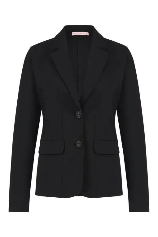 Studio Anneloes Jeans & Casuals|Blazers^Dames blazer zwart