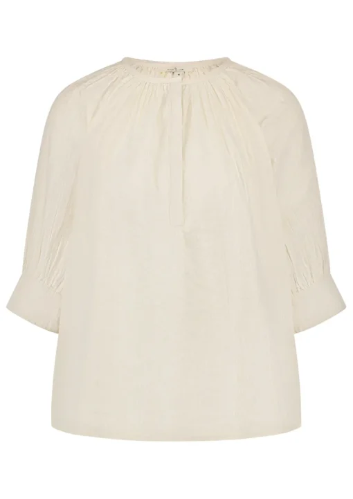 Circle of Trust Jeans & Casuals|Blouses^Dames blouse korte mouw ecru