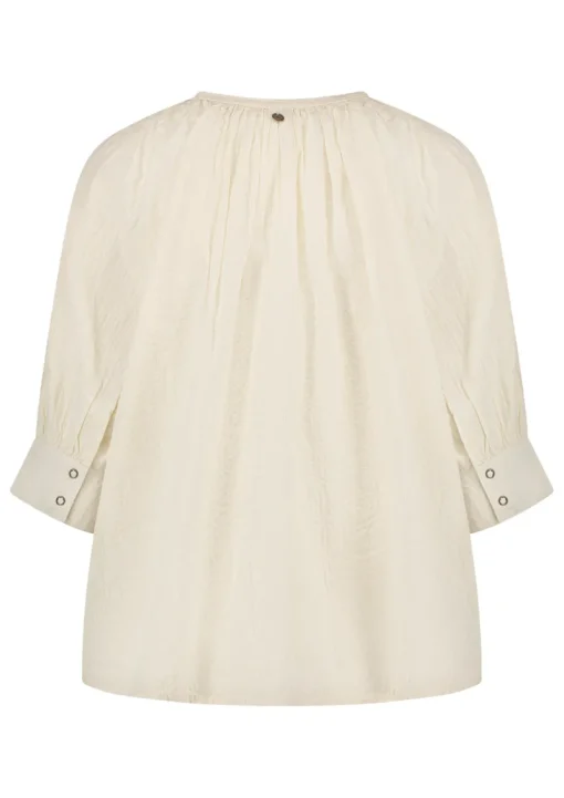 Circle of Trust Jeans & Casuals|Blouses^Dames blouse korte mouw ecru